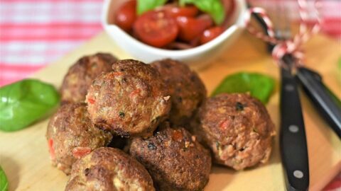 Keto Ground Turkey Meatballs Recipe