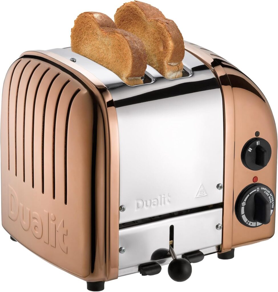 Dualit Classic 2 Slice NewGen Toaster Stainless Steel copper toaster
