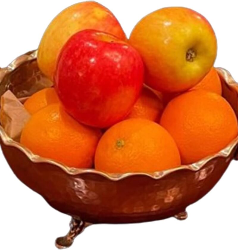 Copper Fruit Bowl