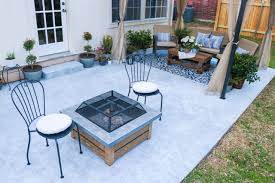 Affordable Concrete Patio Porch Floor Makeover Ideas